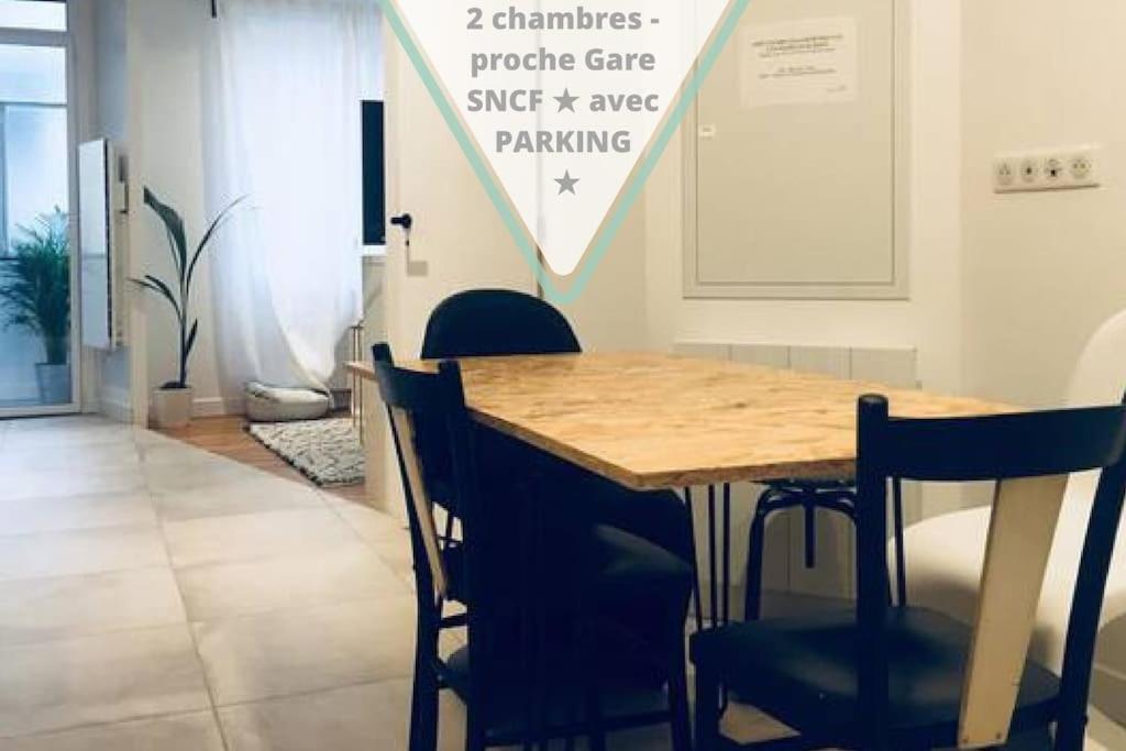 2 Chambres - Proche Gare Sncf Avec Parking Tolosa Esterno foto